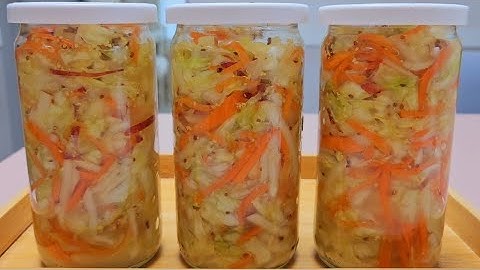 양배추사과당근은 이렇게 드세요!! 아침 한끼 밥대신 2주만 먹어도 염증은 줄이고 뱃살은 쏙 들어가요(ft.양배추사과당근 절임)