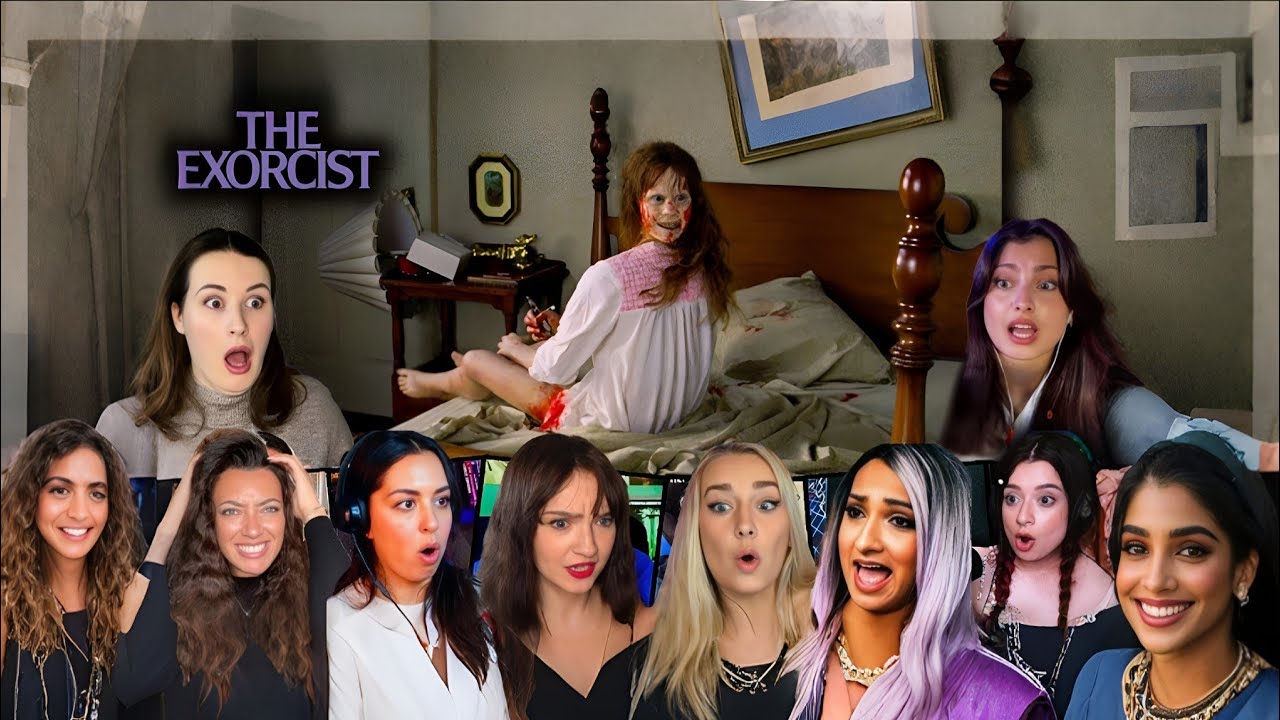 TOP "The Crucifix Scene" Reactions! The Exorcist (1973) Movie Reaction! *First Time Watching*