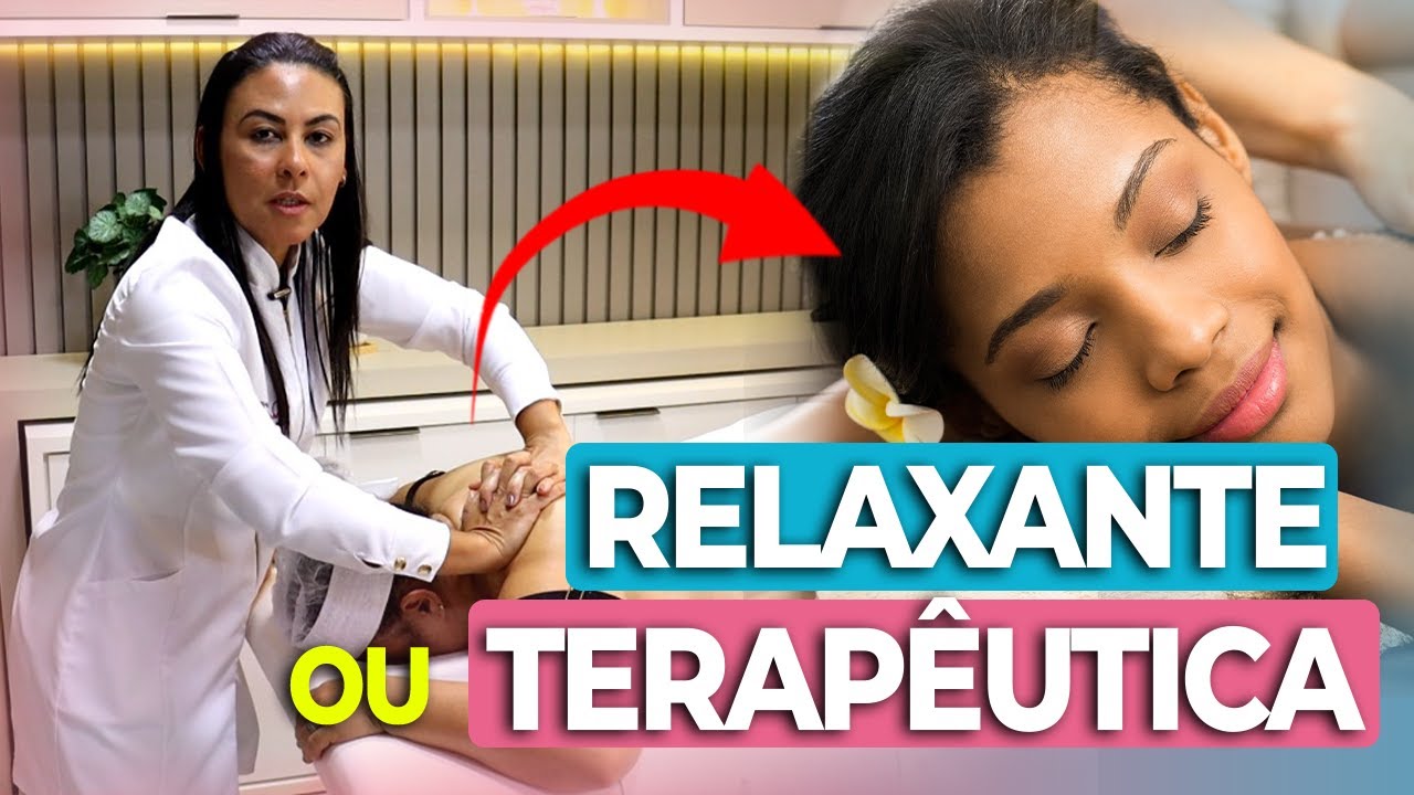 Qual a diferença entre massagem relaxante e terapêutica na prática
