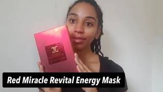 RED MIRACLE REVITAL ENERGY MASK - JayJun Maroc