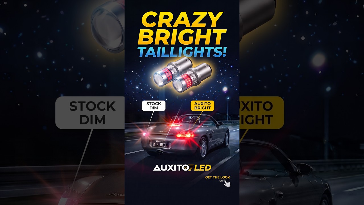 Brake Light Upgrade 986 Boxster #auxitoled #MileHighMechanic #porsche #boxster #986