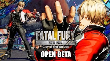RUN THE SET! - FATAL FURY: City of the Wolves Open Beta