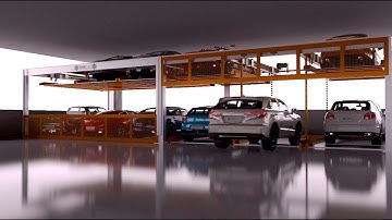 PARKPLUS 2-High Lift-Slide Puzzle Parking System