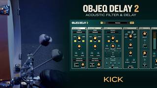 Objeq Delay 2 on Kick Video