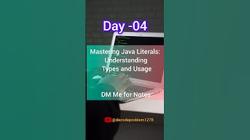 Operators, Types of Operators & Expressions in Java #java #decodeproblem1278