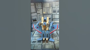 Transformers G1 “Thunder in the Skywarp” #transformers #stopmotion #shorts
