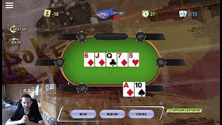 Poker Fighter Training Video - River Drawing Hands ATo Combo Draw