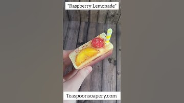 Raspberry Lemonade Soap | Teaspoon Soapery