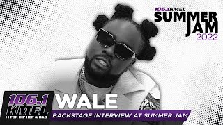 Wale Backstage At KMEL Summer Jam 2022