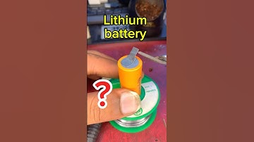Soldering on lithium ion batteries easy to do #soldering #project #viralvideo #shorts