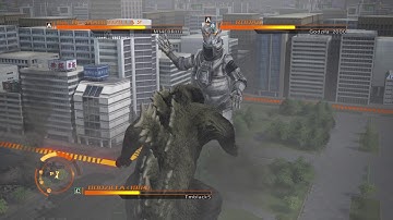GODZILLA PS4 versus mode: Godzilla (1964) vs. Rodan vs.MechaGodzilla 2 "Keep Away"