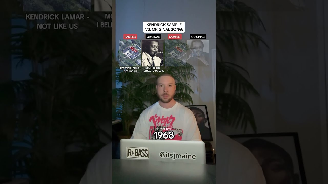 Kendrick Lamar Not Like Us Sample Vs Original Song Shorts