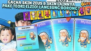 GACHA BERSAMA ELZIO, LANGSUNG TOP UP! AUTO DAPET SKIN ZEUS & KAWAN-KAWAN! - Stumble Guys