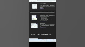 Install Putty On Windows 10/11 | SSH | OpenSSH #Shorts