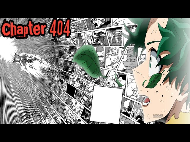 greenscreen my hero academia chapter 402 spoiler review! Let me know