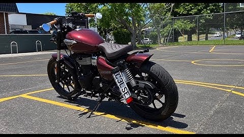 Valkyrie. Royal Enfield Meteor Bobber Build