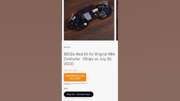 8BitDo Nintendo 64 Controller MOD