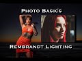 Photo Portrait Basics- How to Do Rembrandt Lighting