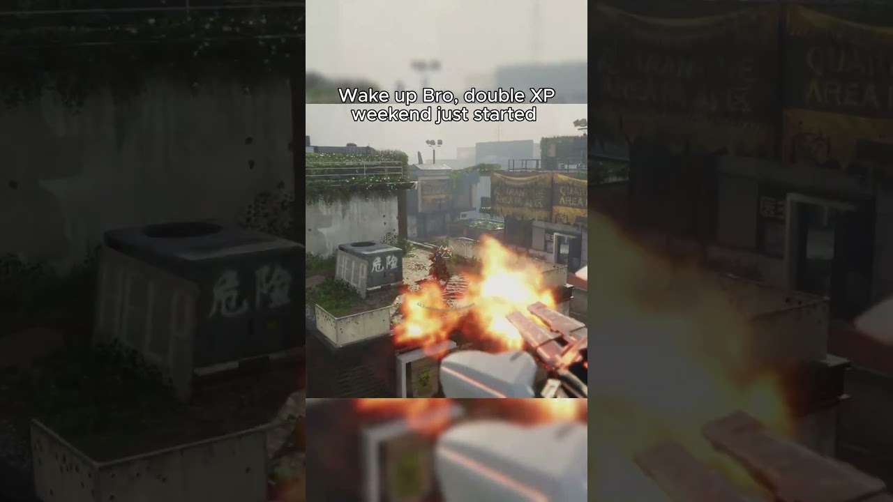 Wake up Bro Double XP weekend just started