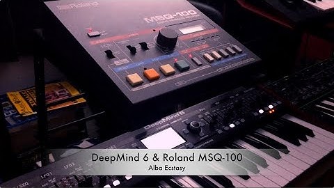 Behringer DeepMind 6 \\ Roland MSQ-100