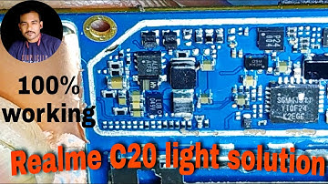 realme C20 display light solution || realme C20 light problem solution || big mobile repair