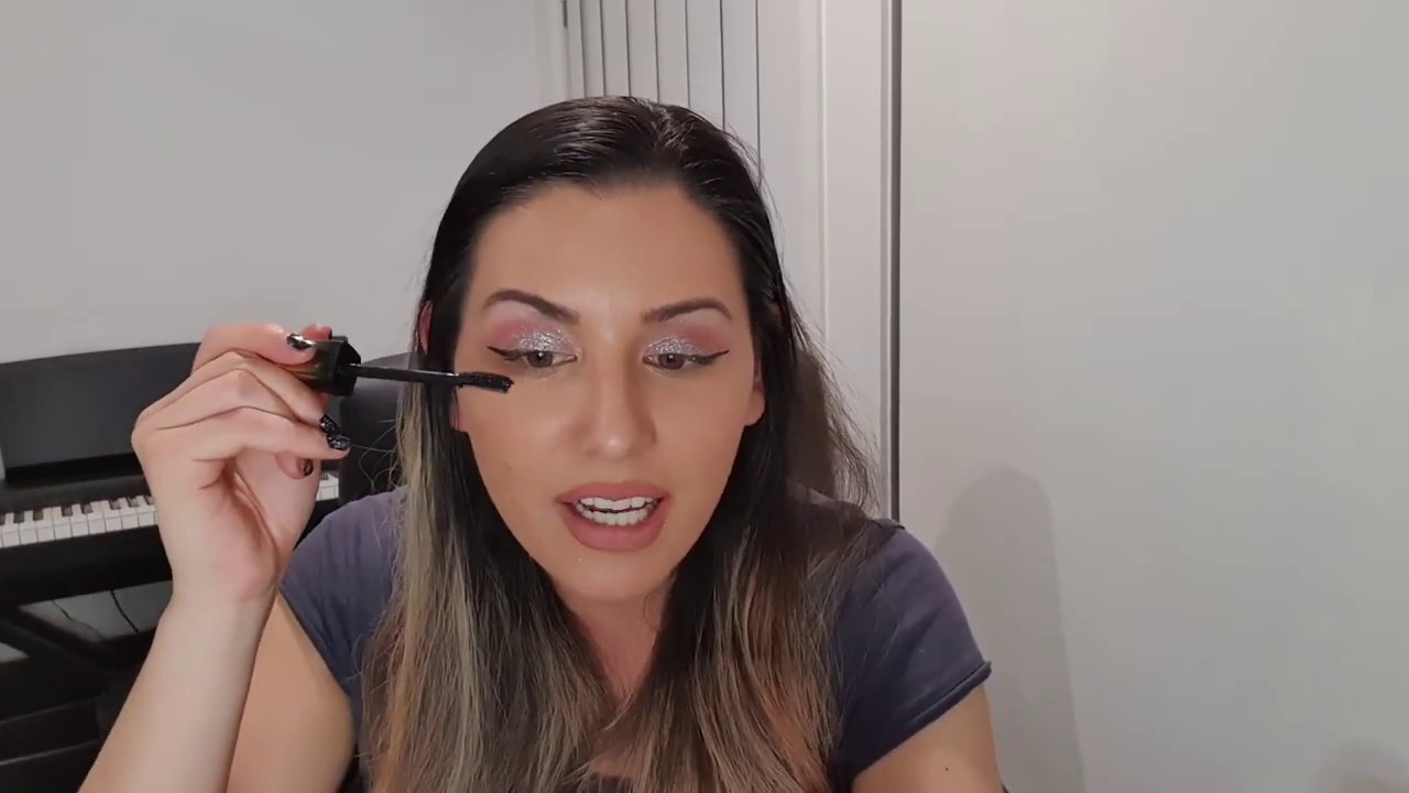 Quick glam makeup look in under 15 min - YouTube
