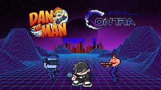 Dan the Man and Contra Attack of the Blue Falcon Part 2