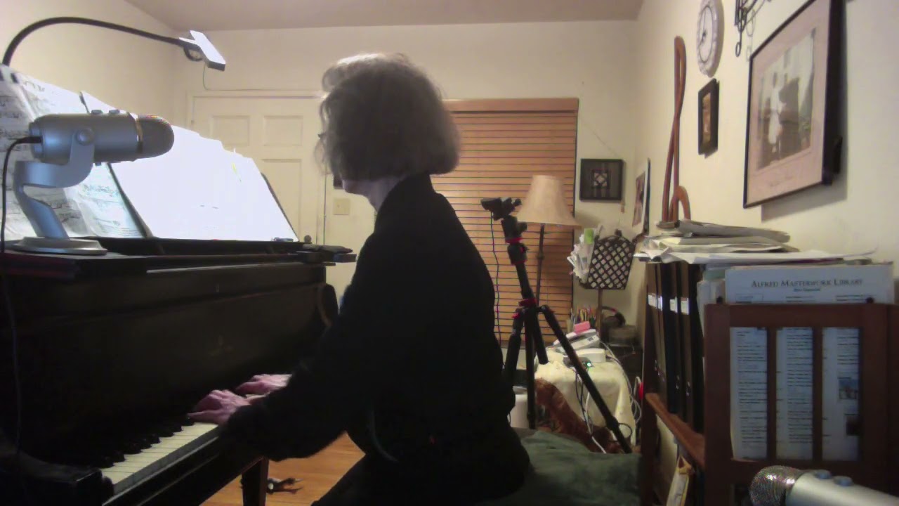 HD) J.S. Bach Prelude in C minor, BWV 847 (Well-Tempered Clavier