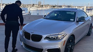 My BMW M235i Carvana Purchase Experience |My Car Got Stuck on The Lift