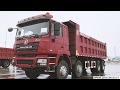 SHACMAN F3000 8x4 dump truck with 385 horse power CUMMINS ISMe