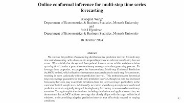 Online conformal inference for multi-step time series forecasting