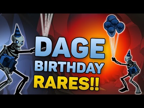 DAGE BIRTHDAY RARE DROPS (March 2023) - AQW / AQWorlds (HOW TO GUIDE)