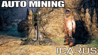 Biofuel Deep Mining Drill ROCKS! | Icarus Gameplay | Part 13