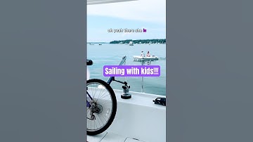 You go girl! Sailing with teens on our Lagoon 440❤️#shorts#catamaran#maine