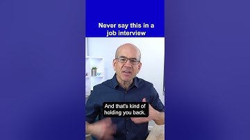 Never say or do this in a job interview ☹️ #jobinterviewtips #jobinterviewquestions