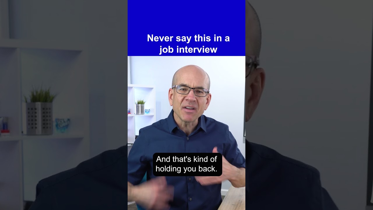 Never say or do this in a job interview ☹️ #jobinterviewtips #jobinterviewquestions