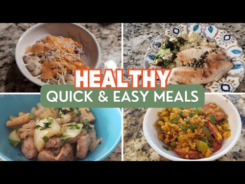 QUICK & EASY Healthier Meals | Dinners in Minutes