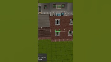 Installing Windows Flora || The Sims 2: Twin Tails Estate [Day 3] #thesims2 #building #shorts