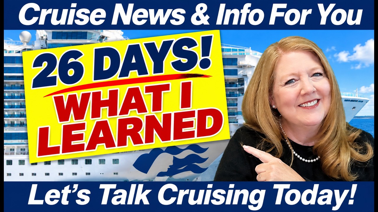 CRUISE TIPS! 26 Days on Majestic Princess: What I Learned