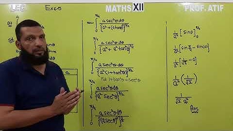 XII MATHS || EX 6•5 || LEC#07|| PROF. ATIF NAWAZ || MATHONICS