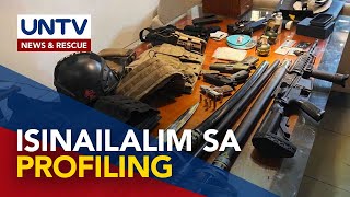 Nahuling armadong Chinese, isinailalim sa profiling; Kasamahang nagtangkang manuhol, dinakip rin