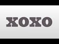 What does XOXO mean from a guy? - YouTube