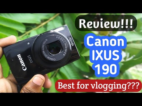 Canon Ixus 190 Point And Shoot 📷 Review || Best Vlogging Camera || Best Budget Camera For Beginners