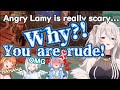 Lamy is really scary when she gets angry【 Hololive ▷ Eng sub】