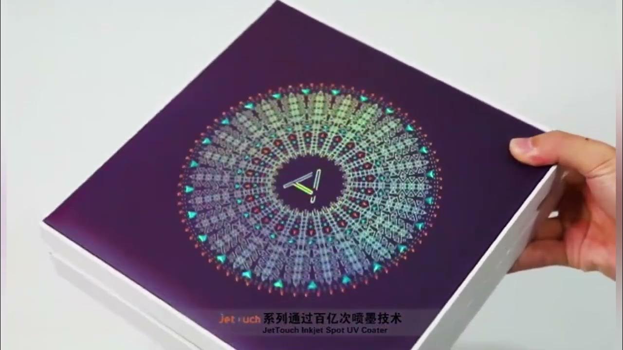 Cold Foil Printing Utilizes UV LED Curing cold foil application Spot UV Coating and Cold