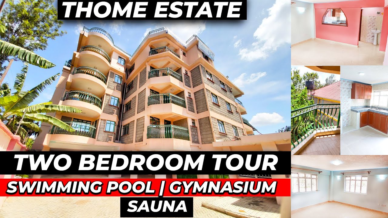 NEWLY BUILT TWO BEDROOM APARTMENT TOUR THOME ESTATE NORTHERN BYPASS