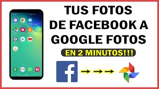 Como Pasar tus Fotos de Facebook a Google Fotos en 2 minutos, 2023, movil, celular, mejor metodo