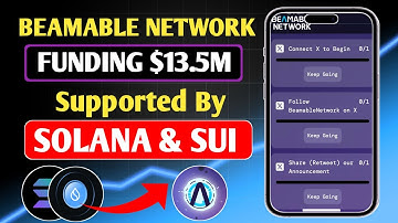 Beamable network airdrop complete guide || beamable supported by sui & Solana || Earning With Ali