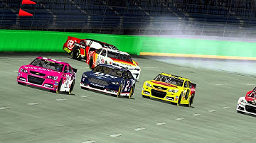NR2003: Late Race Crash @ Kentucky - Video Test