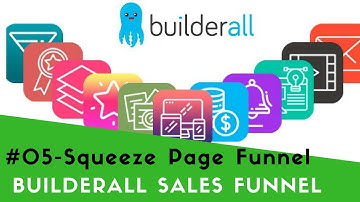 #05 Squeeze Page Funnel - Builderall Sales Funnel